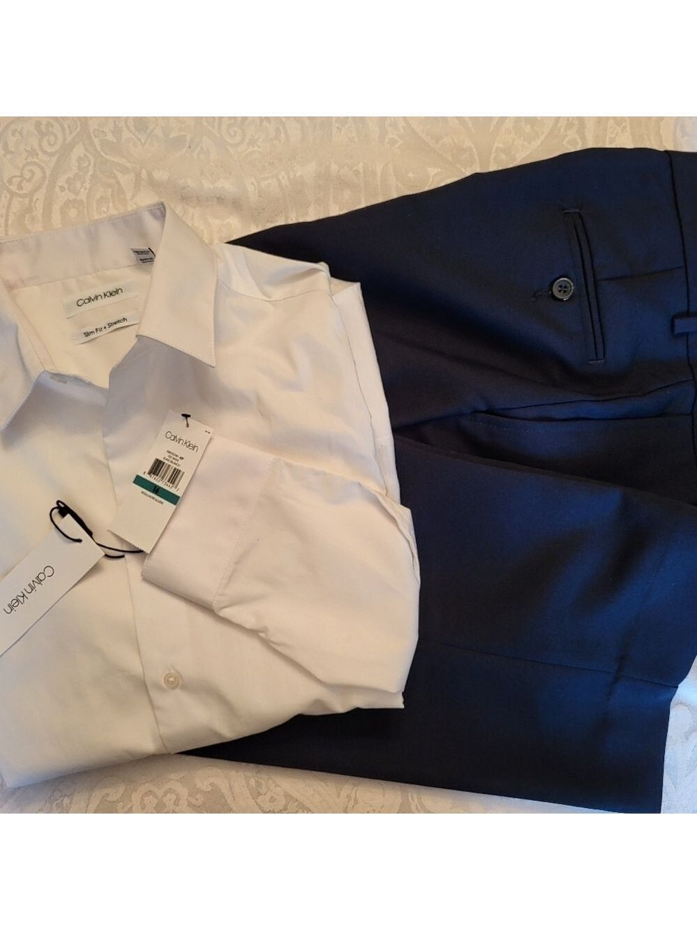 Youth 16 NWT Calvin Klein shirt/ NWOT Nautica Dress Pants